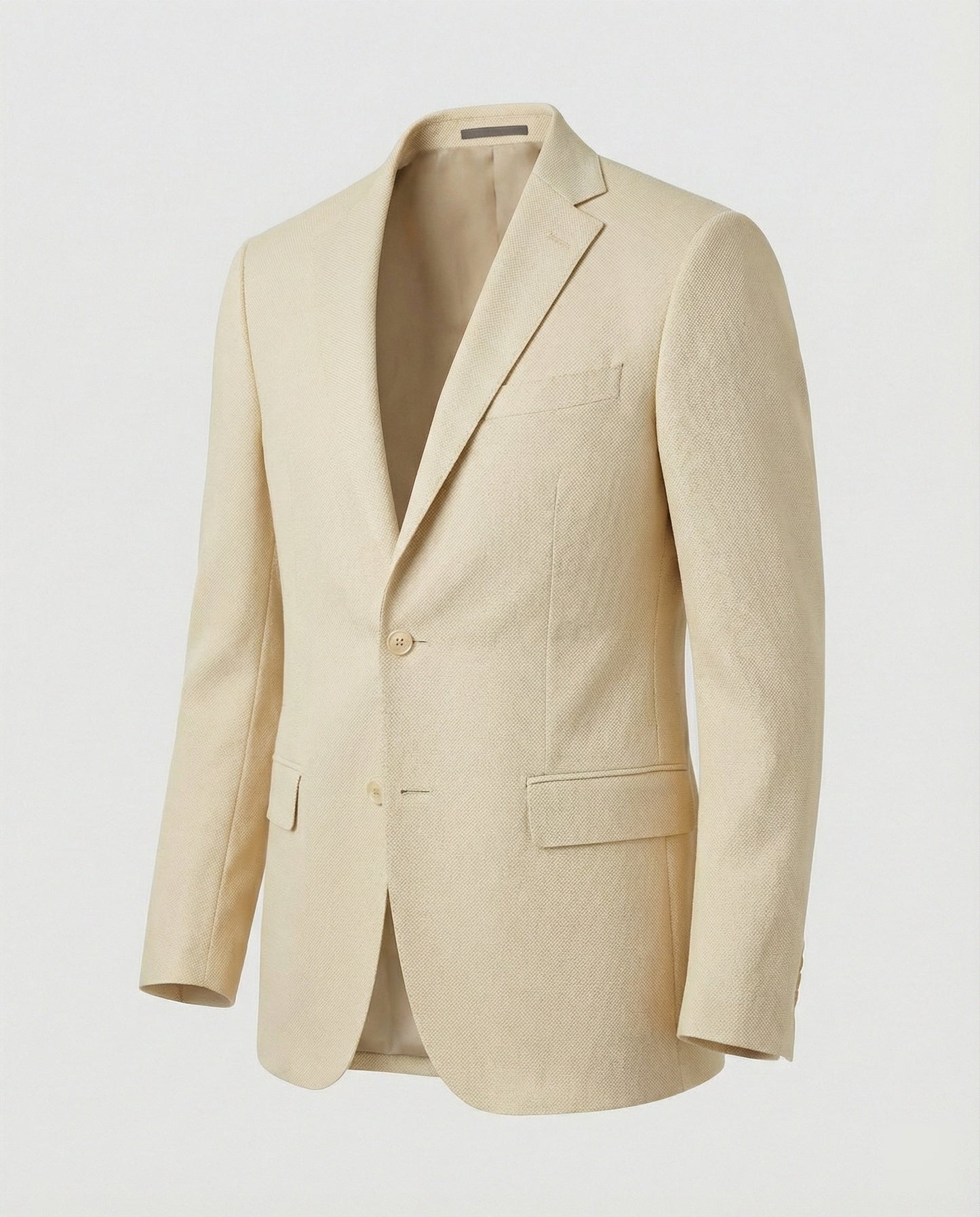 Herren Blazer Strukturstoff Stadtlook