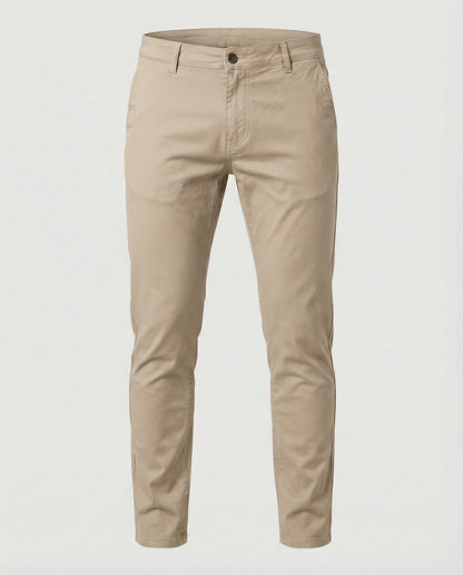 Herren Slim-Fit-Chinohose Modern