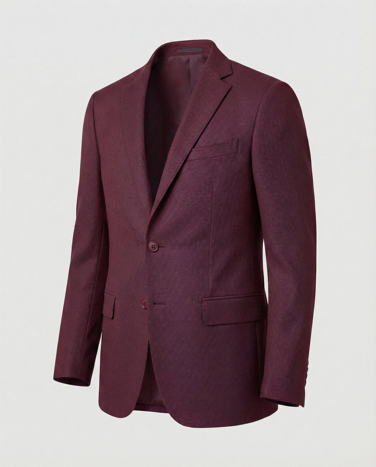 Herren Blazer Strukturstoff Stadtlook