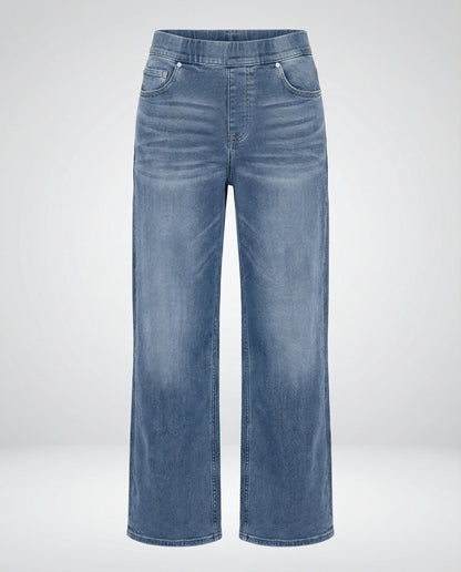 Damen High Waist Flared Jeans