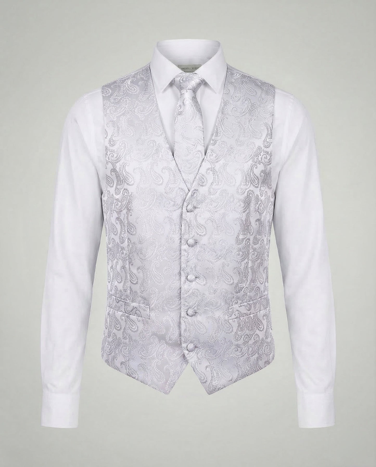 Herren Paisley Anzugweste Elegantes Design