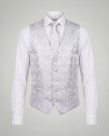 Herren Paisley Anzugweste Elegantes Design