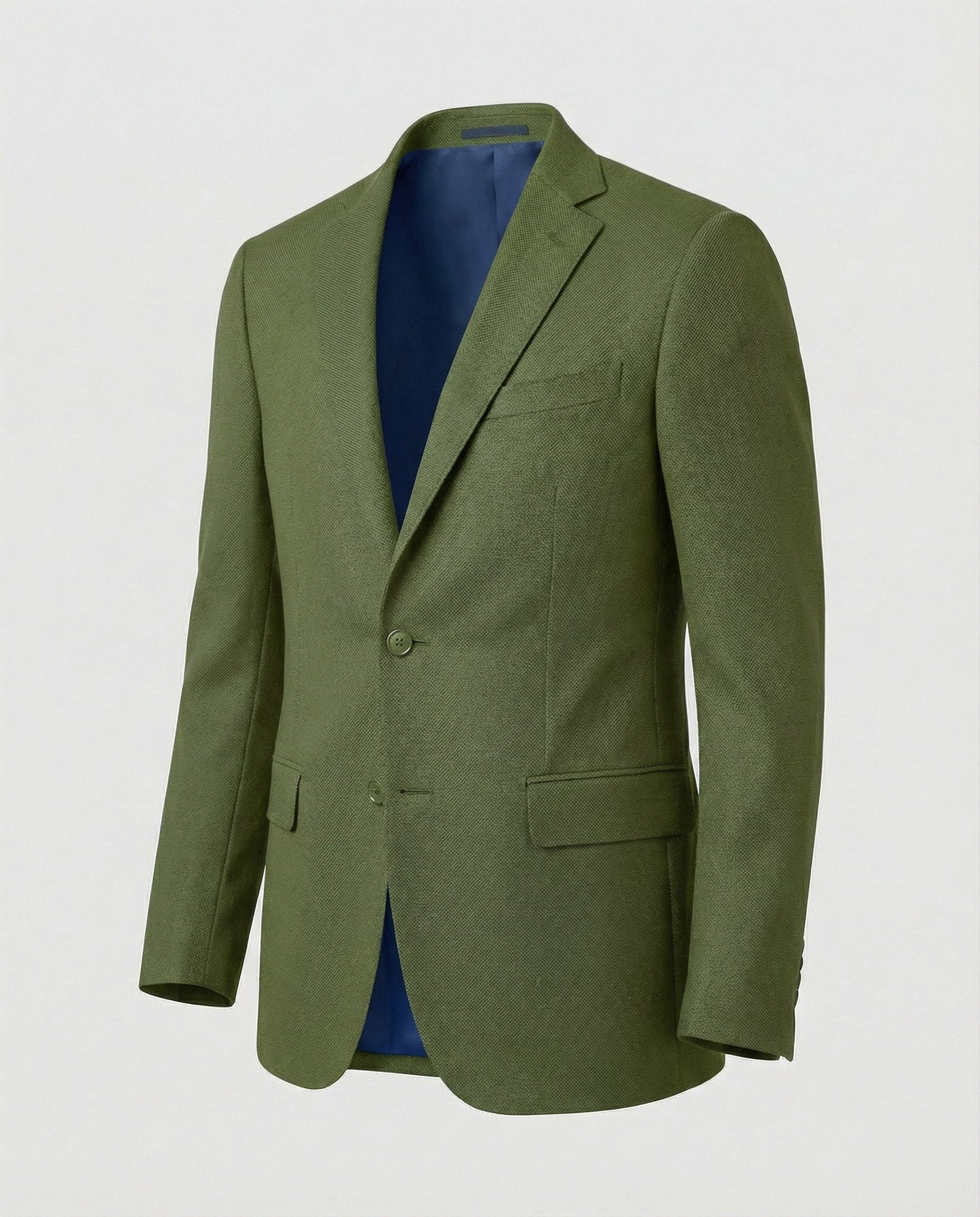 Herren Blazer Strukturstoff Stadtlook