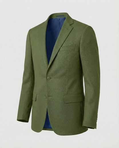 Herren Blazer Strukturstoff Stadtlook