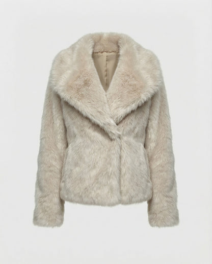 Damen Pelzjacke Weich