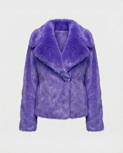 Damen Pelzjacke Weich