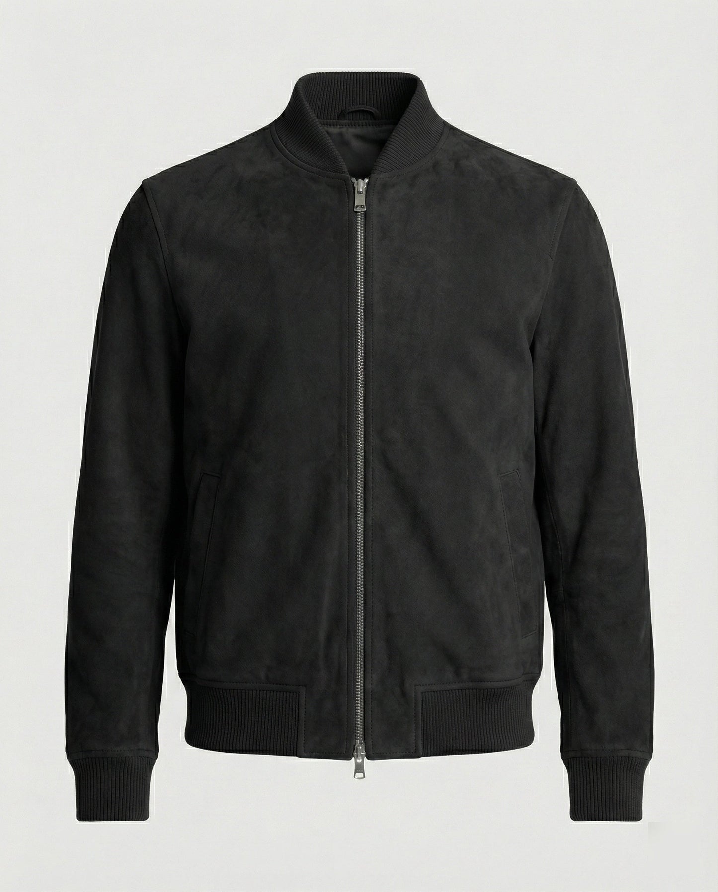 Herren Bomberjacke Lederoptik