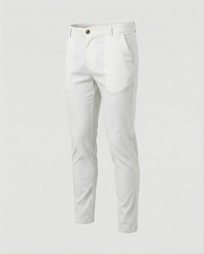 Herren Slimfit Chinohose Elastisch
