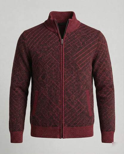 Herren Strickjacke Zipper