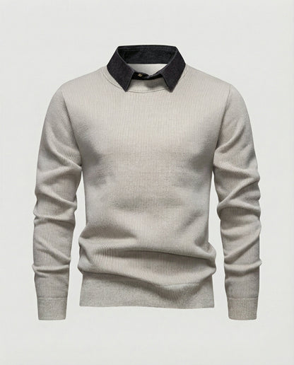 Herren Feinstrickpullover Elegantes Design