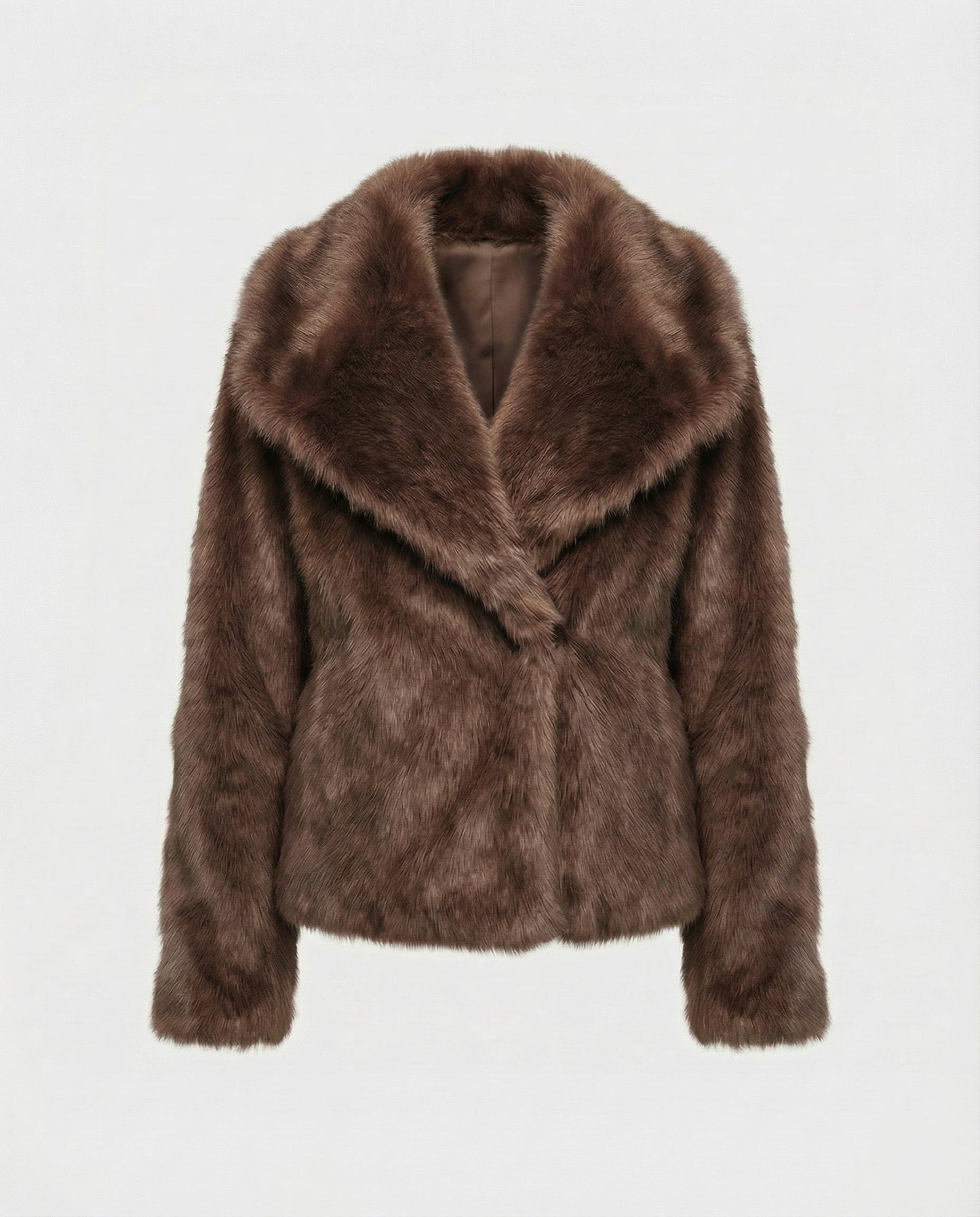 Damen Pelzjacke Weich