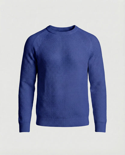 Herren Strukturpullover Modern
