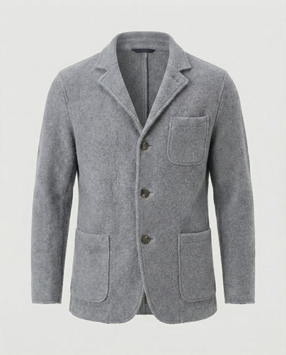 Herren Strickjacke Elegantes Design Praktischer Schnitt