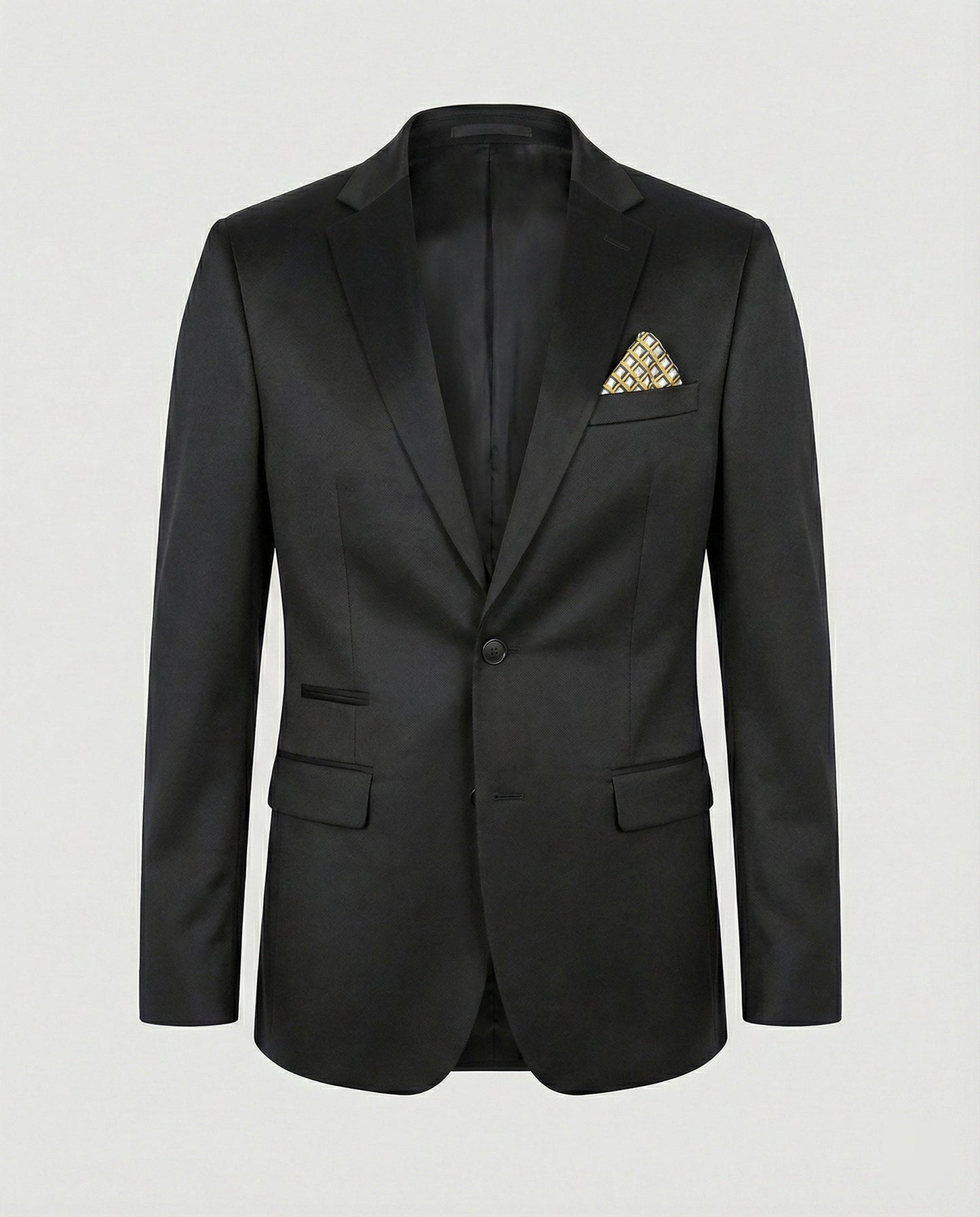 Herren Satinjacke Elegant Modisch