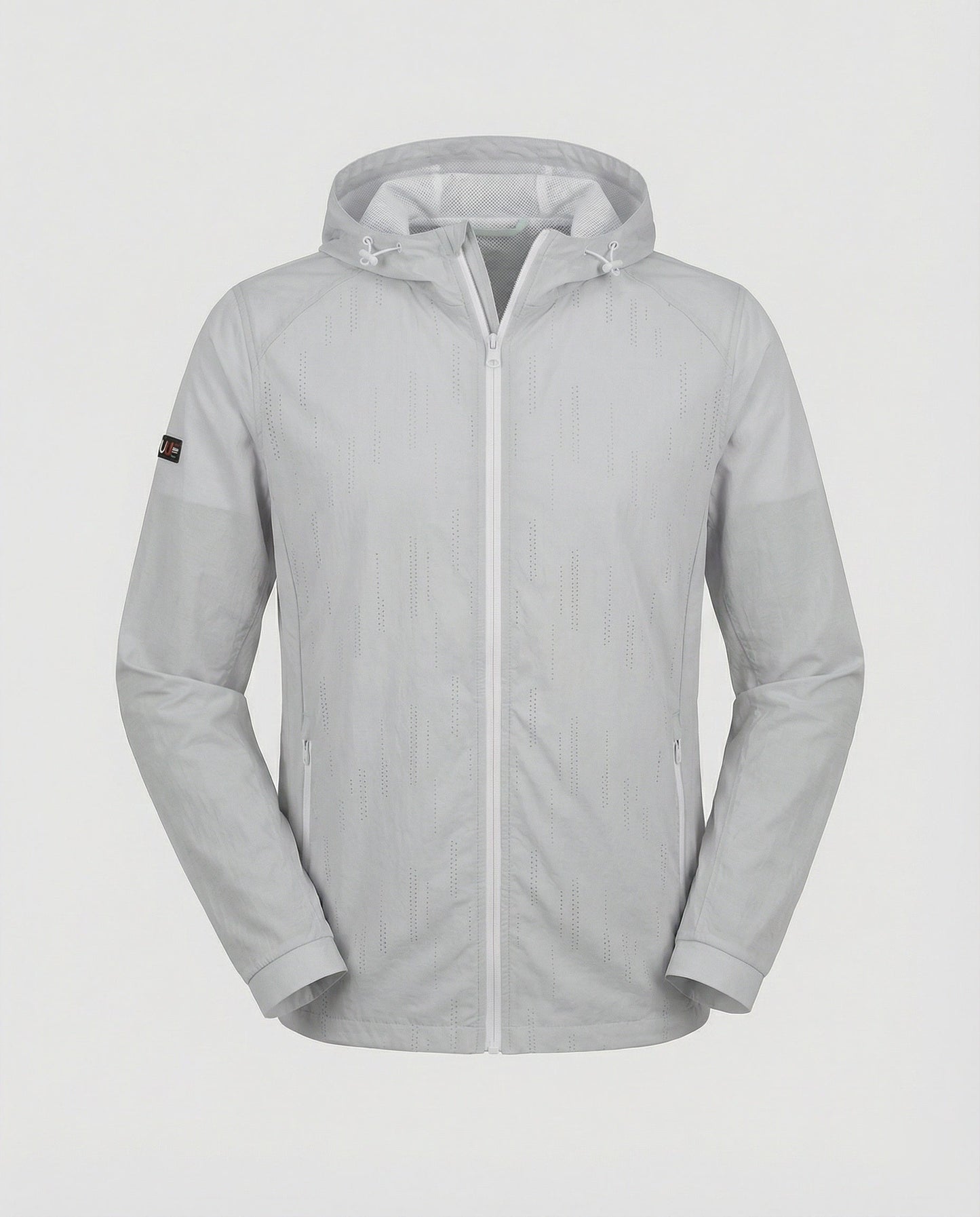 Herren Laufjacke Atmungsaktiv Mit Reißverschluss
