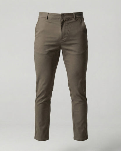 Herren Slimfit Anzughose Mit Taschen