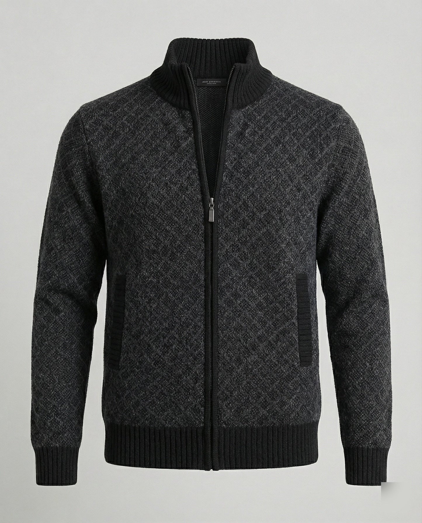 Herren Strickjacke Zipper