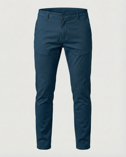Herren Slim-Fit-Chinohose Modern