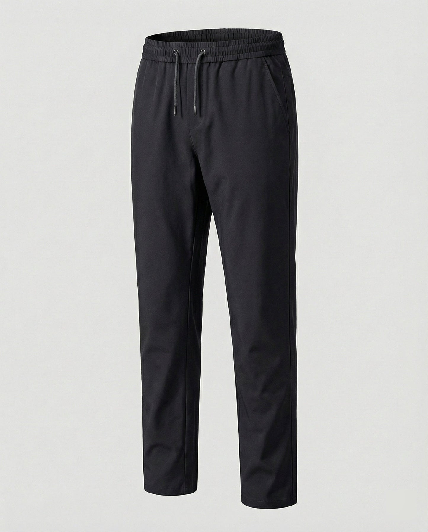 Herren Chino Hose Elastisch Mit Tunnelzug