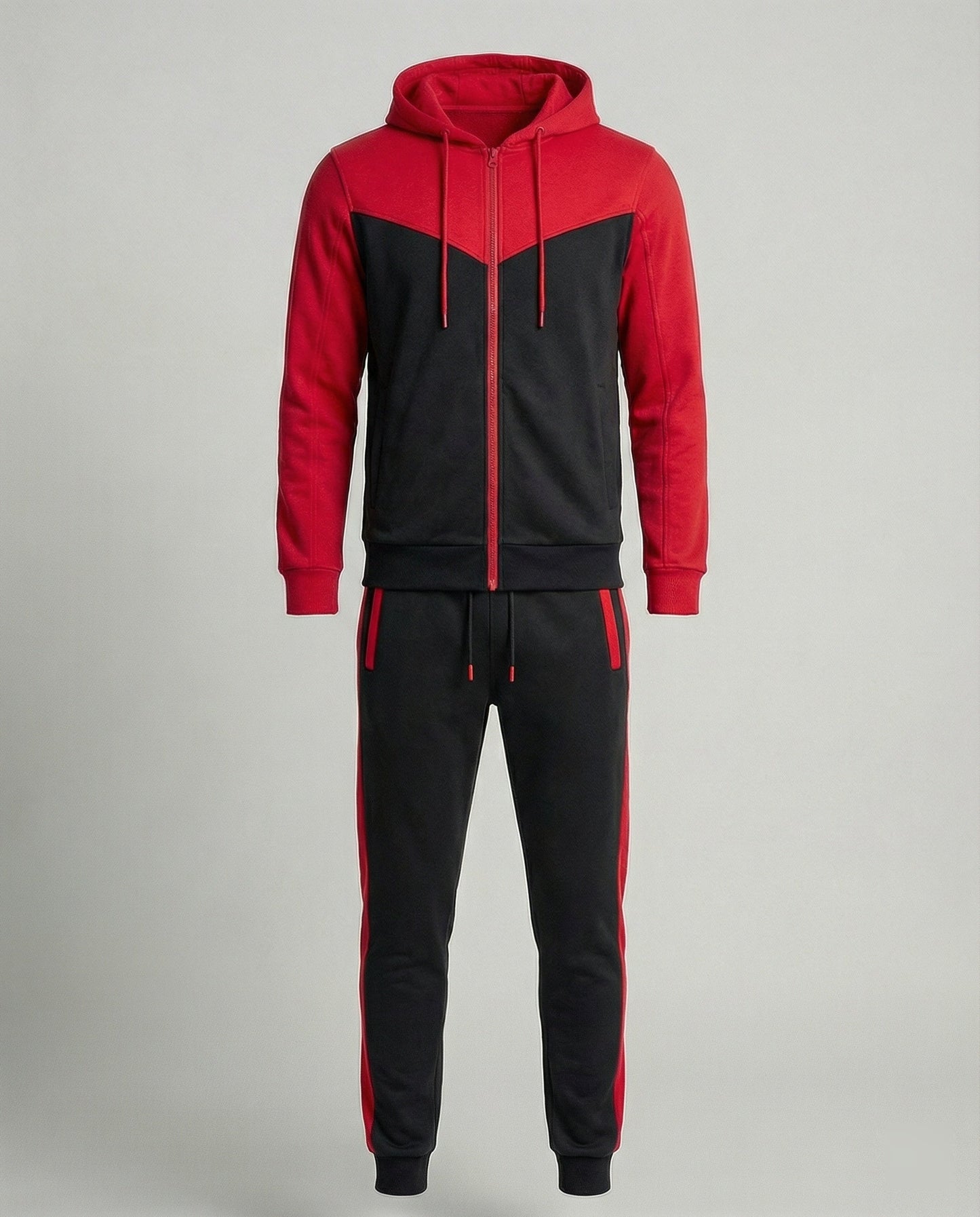 Herren Trainingsanzug mit Kapuze Jogginghose Sport