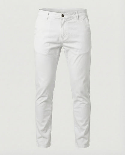 Herren Slim-Fit-Chinohose Modern