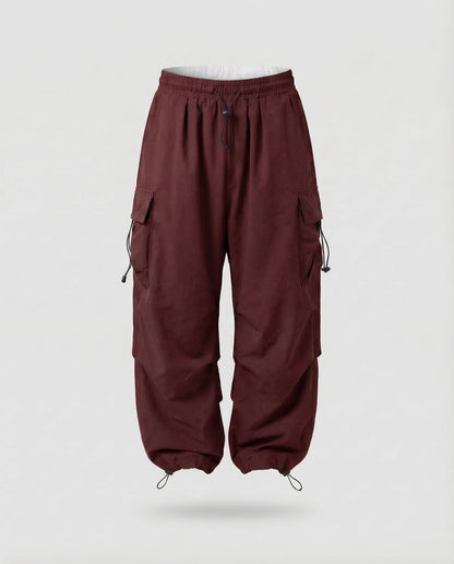 Damen Leicht Cargo Hose Weite Passform