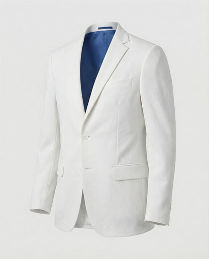 Herren Blazer Strukturstoff Stadtlook