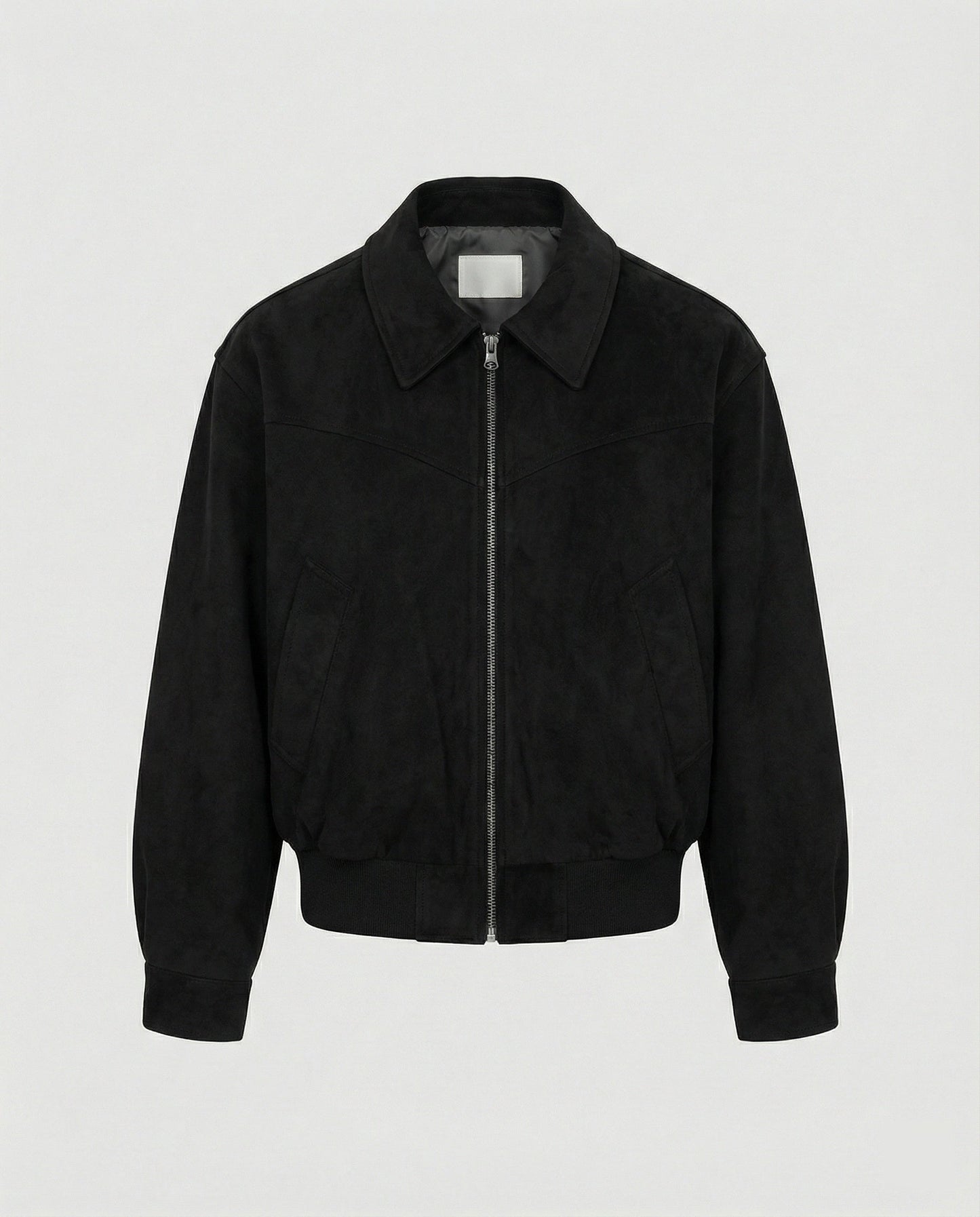 Herren Bomberjacke Veloursleder