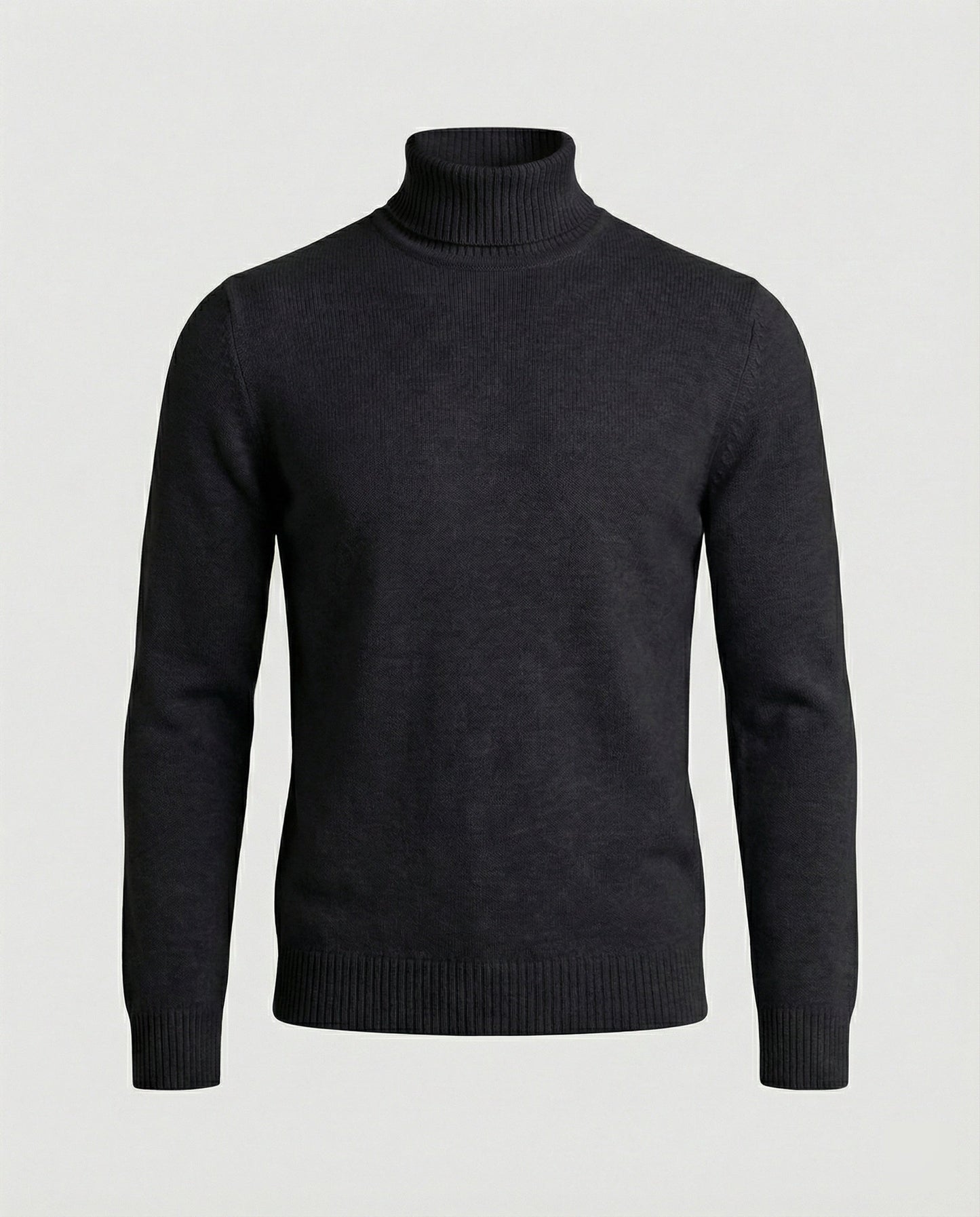 Feine Merinowolle Rollkragenpullover