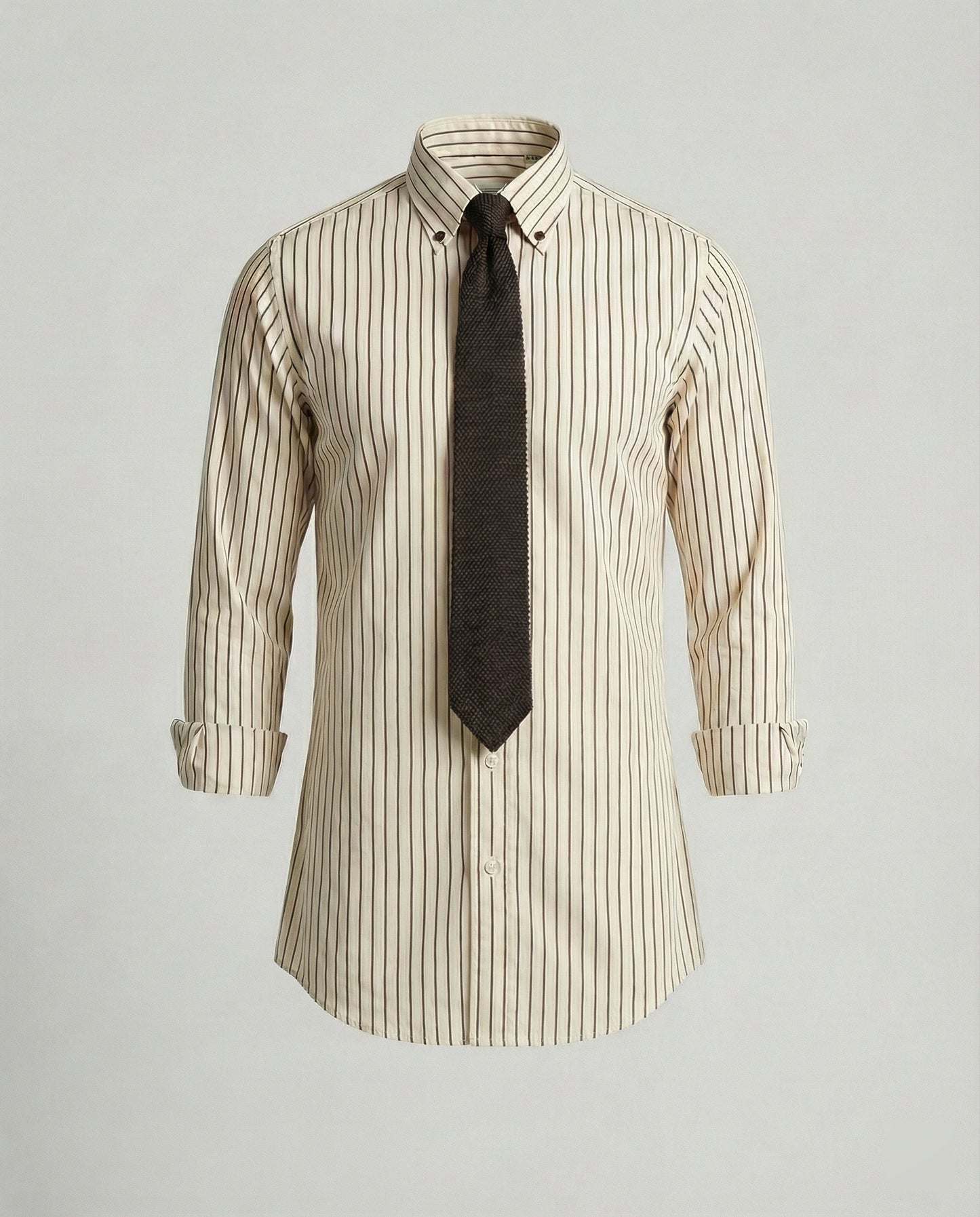 Herren Slim Fit Langarmhemden Business