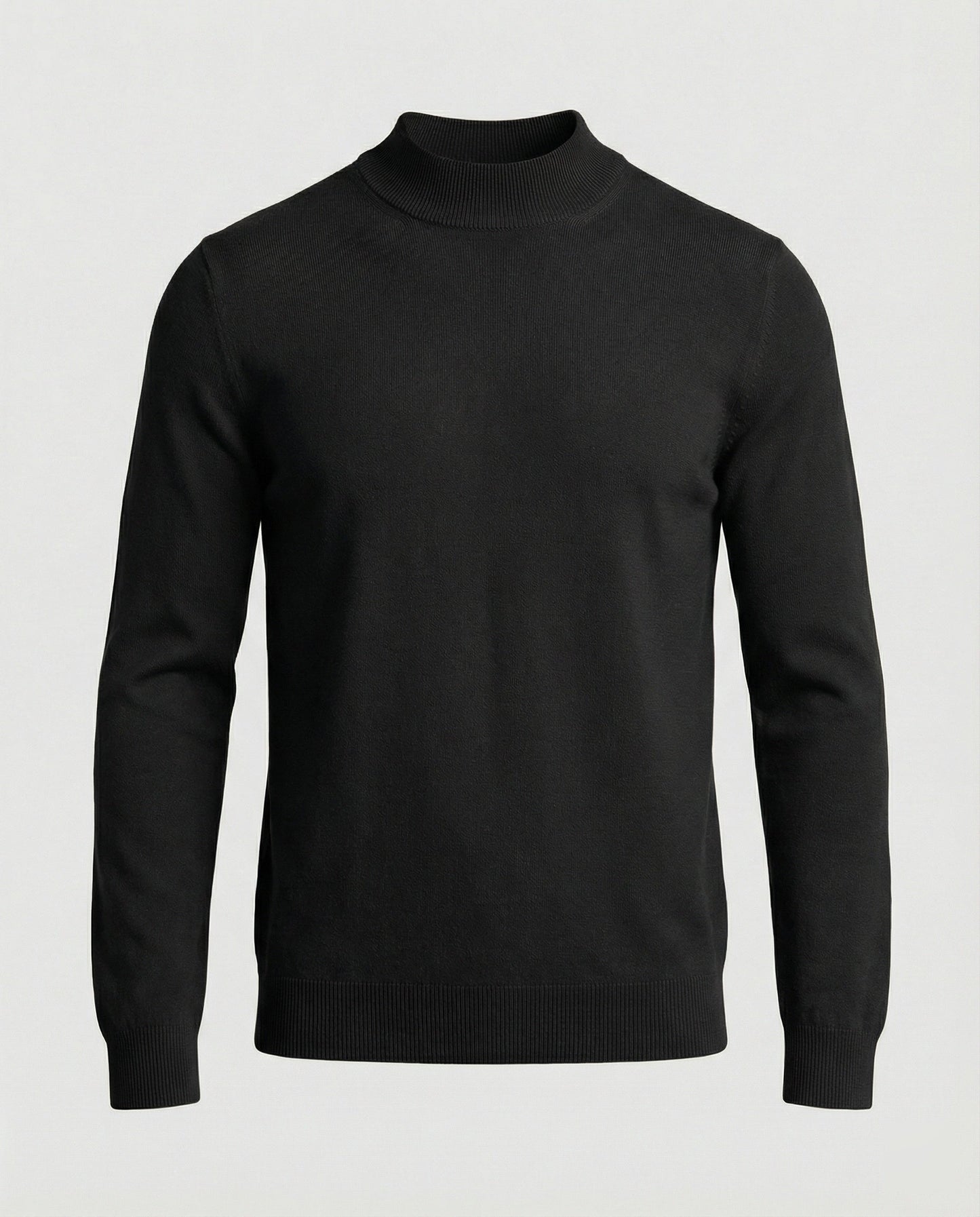 Herren Strickpullover Stehkragen - Eveloria