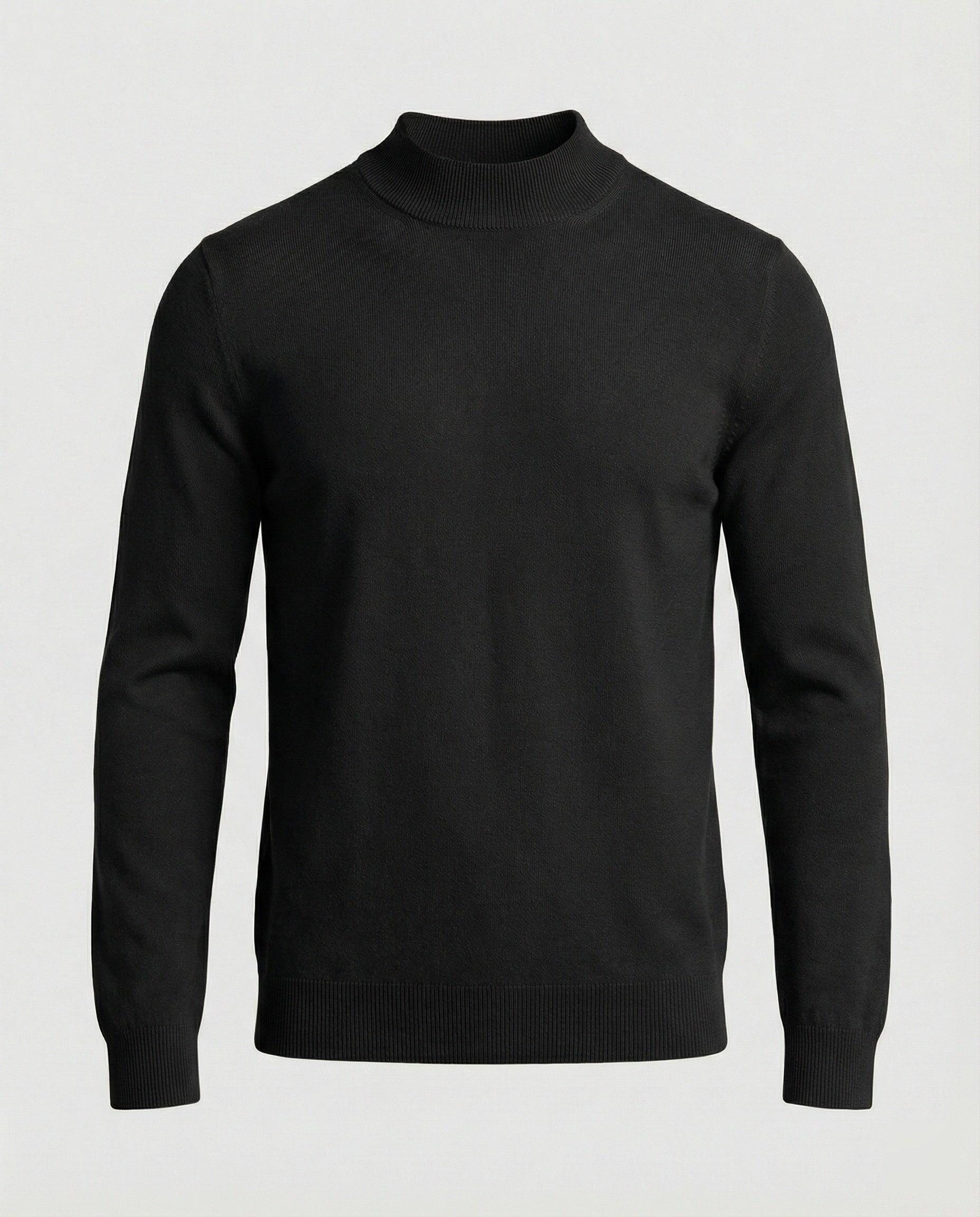 Herren Strickpullover Stehkragen - Eveloria