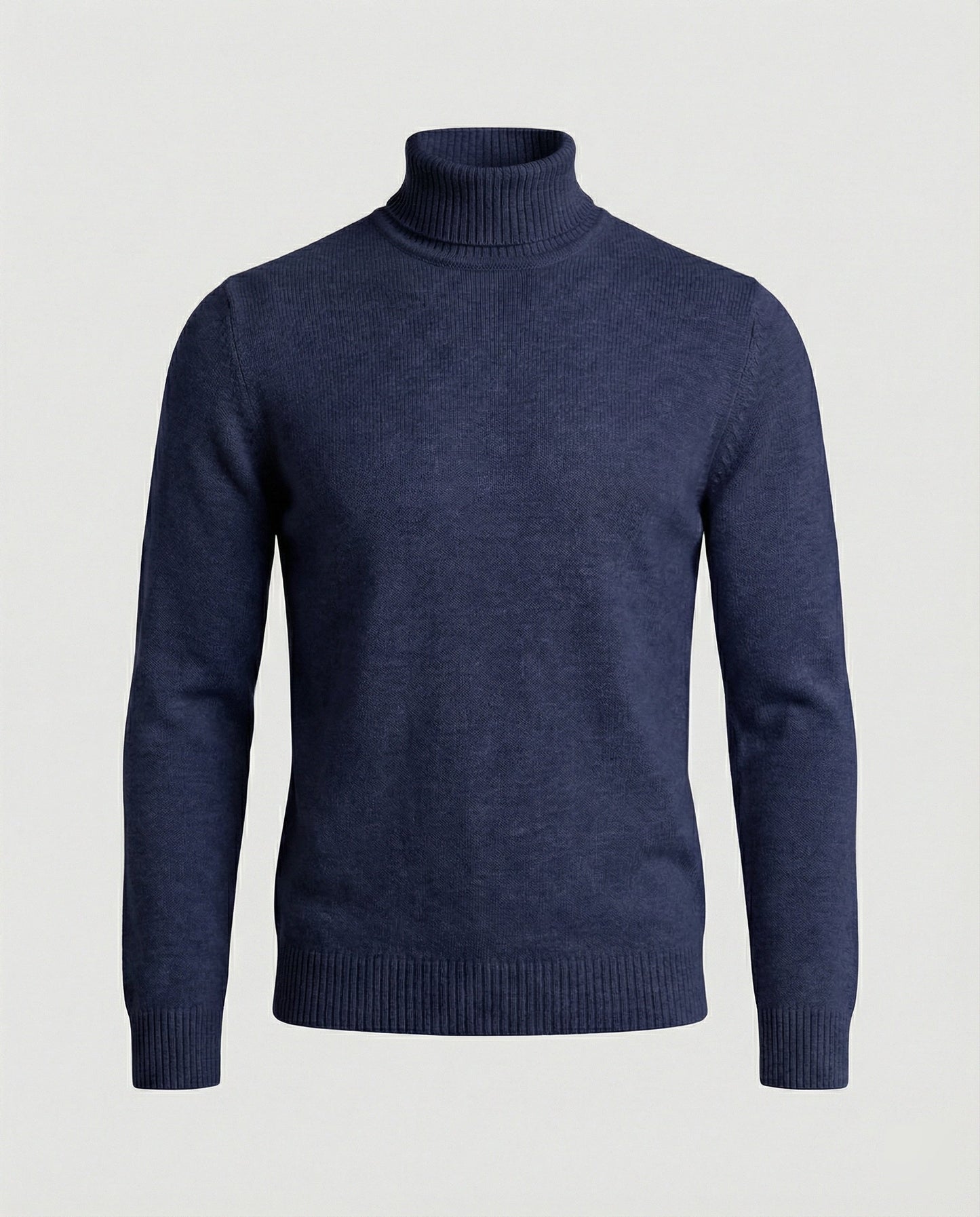 Feine Merinowolle Rollkragenpullover