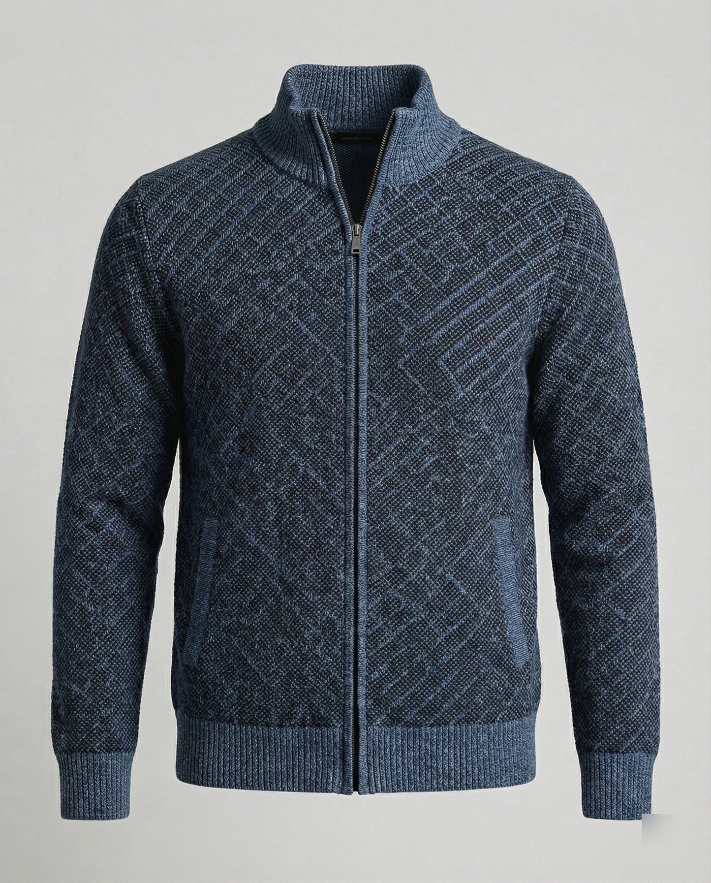 Herren Strickjacke Zipper