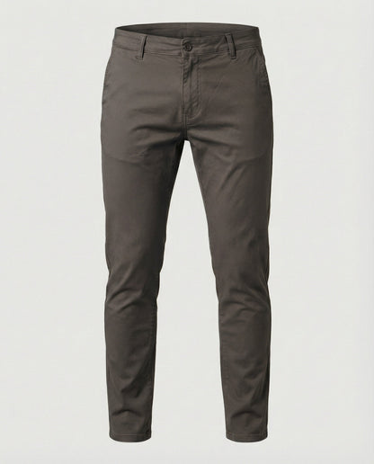 Herren Slimfit Chinohose Elastikbund