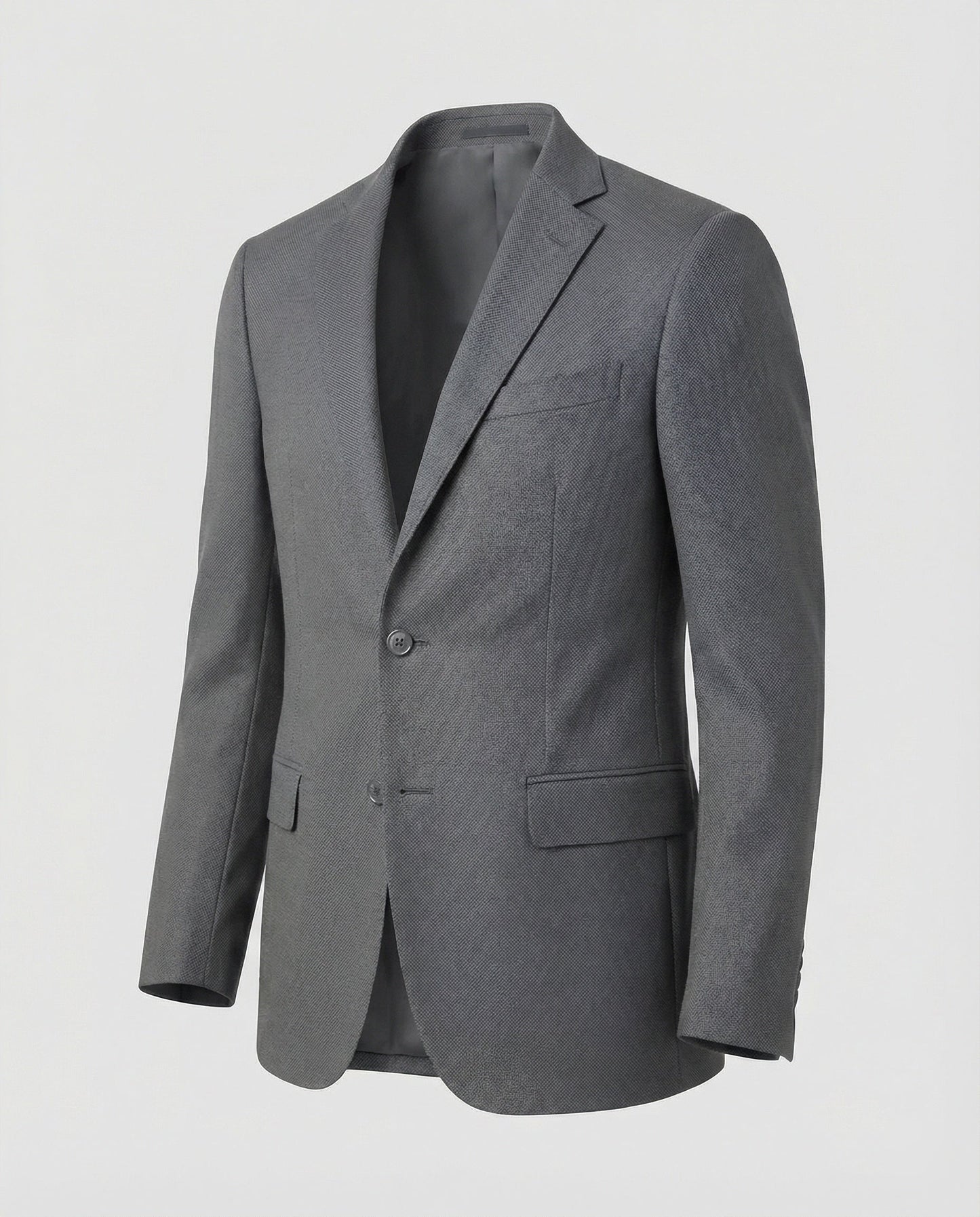 Herren Blazer Strukturstoff Stadtlook