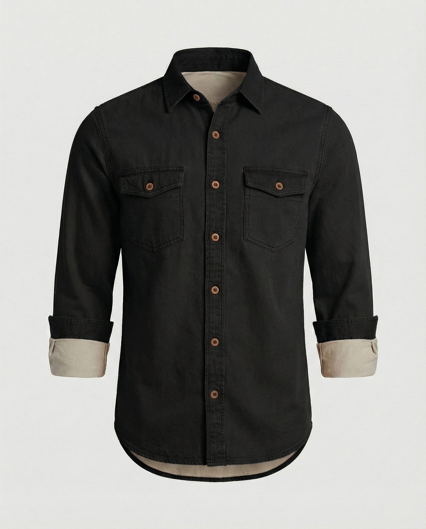 Herren Jeanshemd mit Brusttaschen
