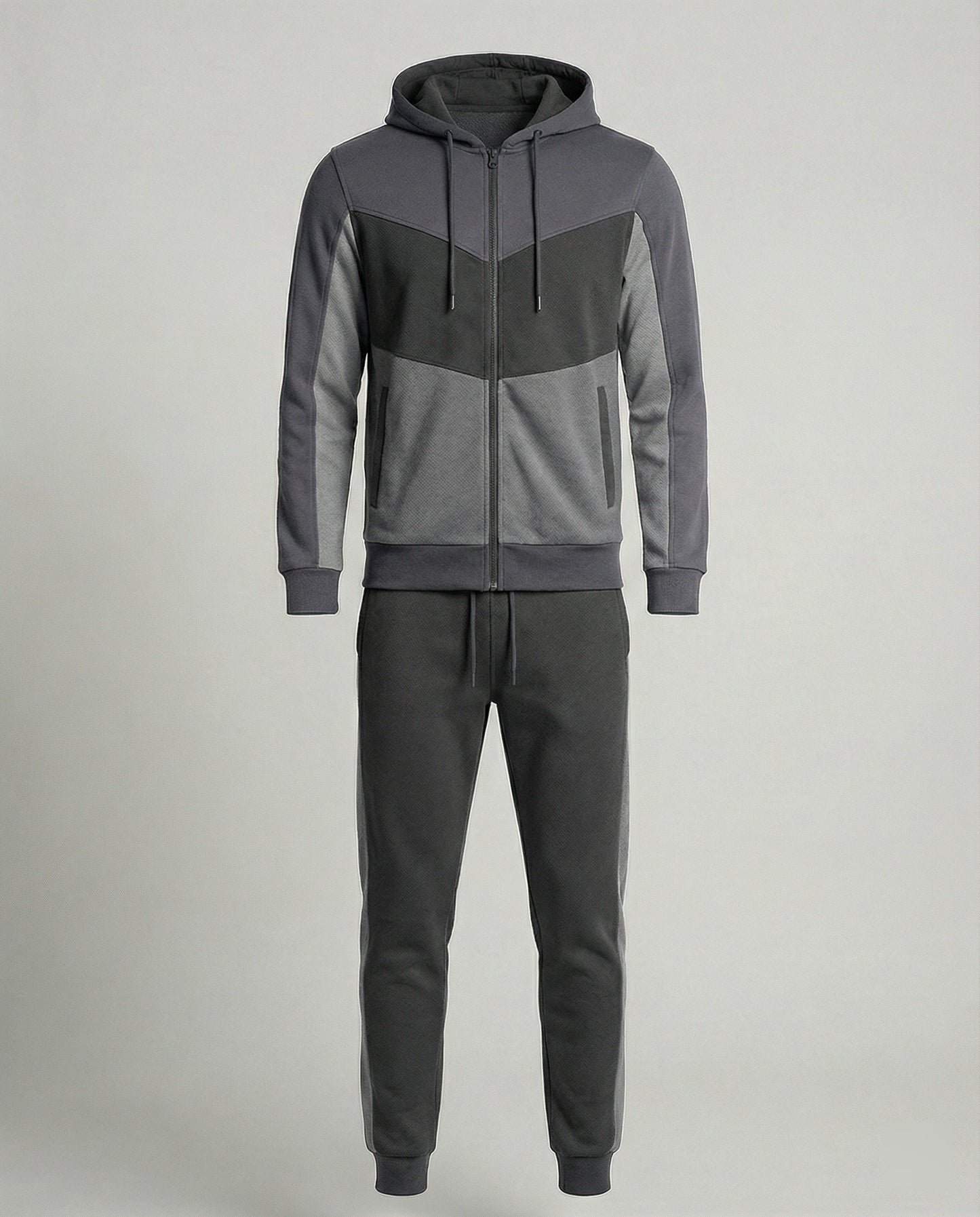 Herren Trainingsanzug mit Kapuze Jogginghose Sport