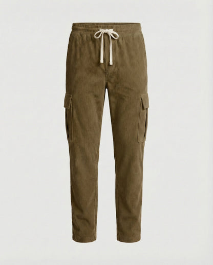 Herren Cargo-Hose Elastischer Bund