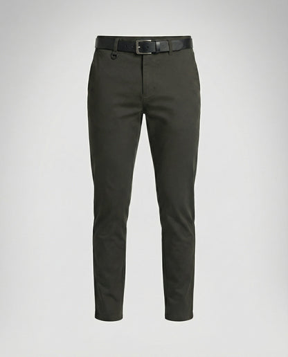 Herren Slimfit Chinohose Bequem