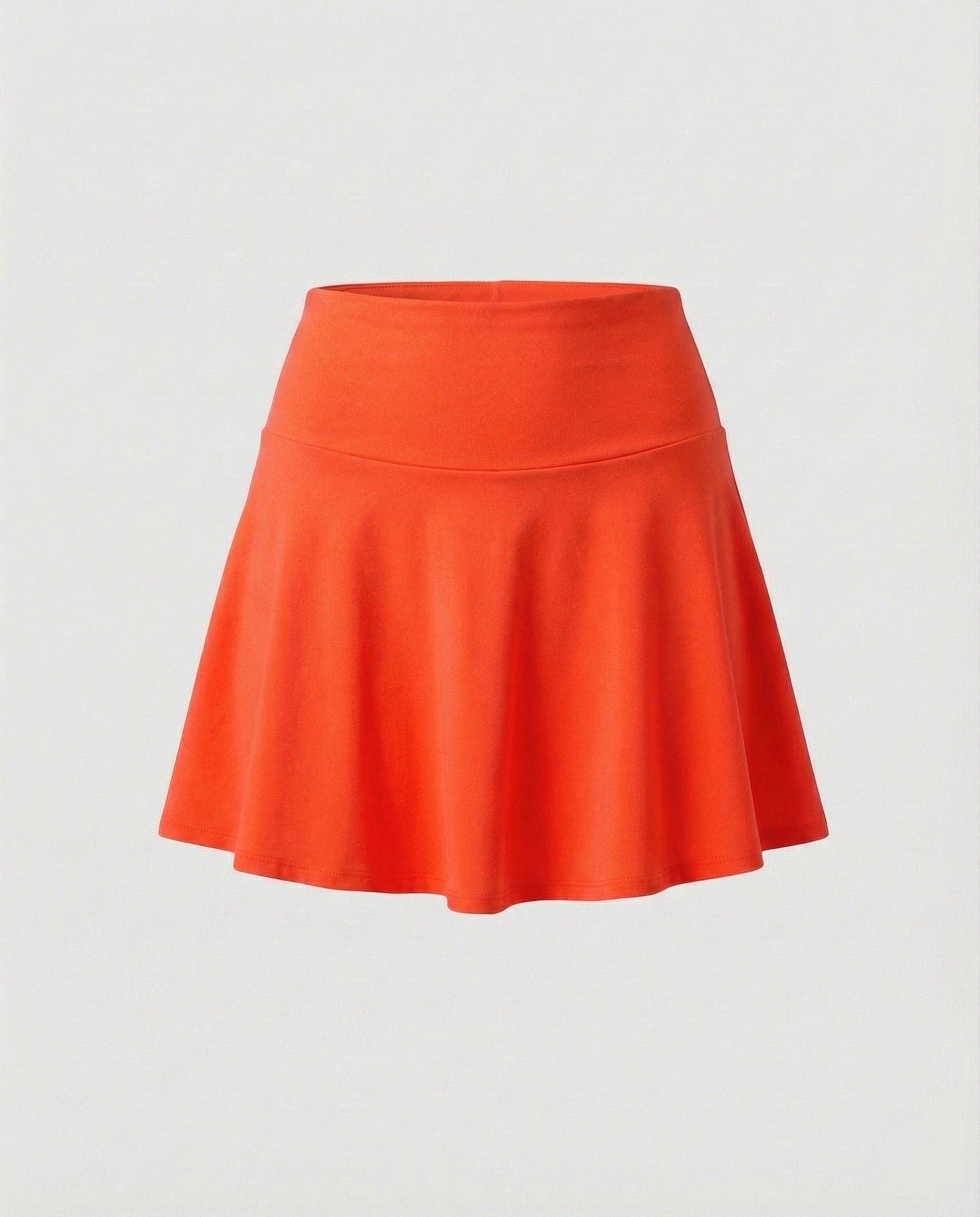 Damen Bade-Skort Hochgeschnitten Mit Seitentasche