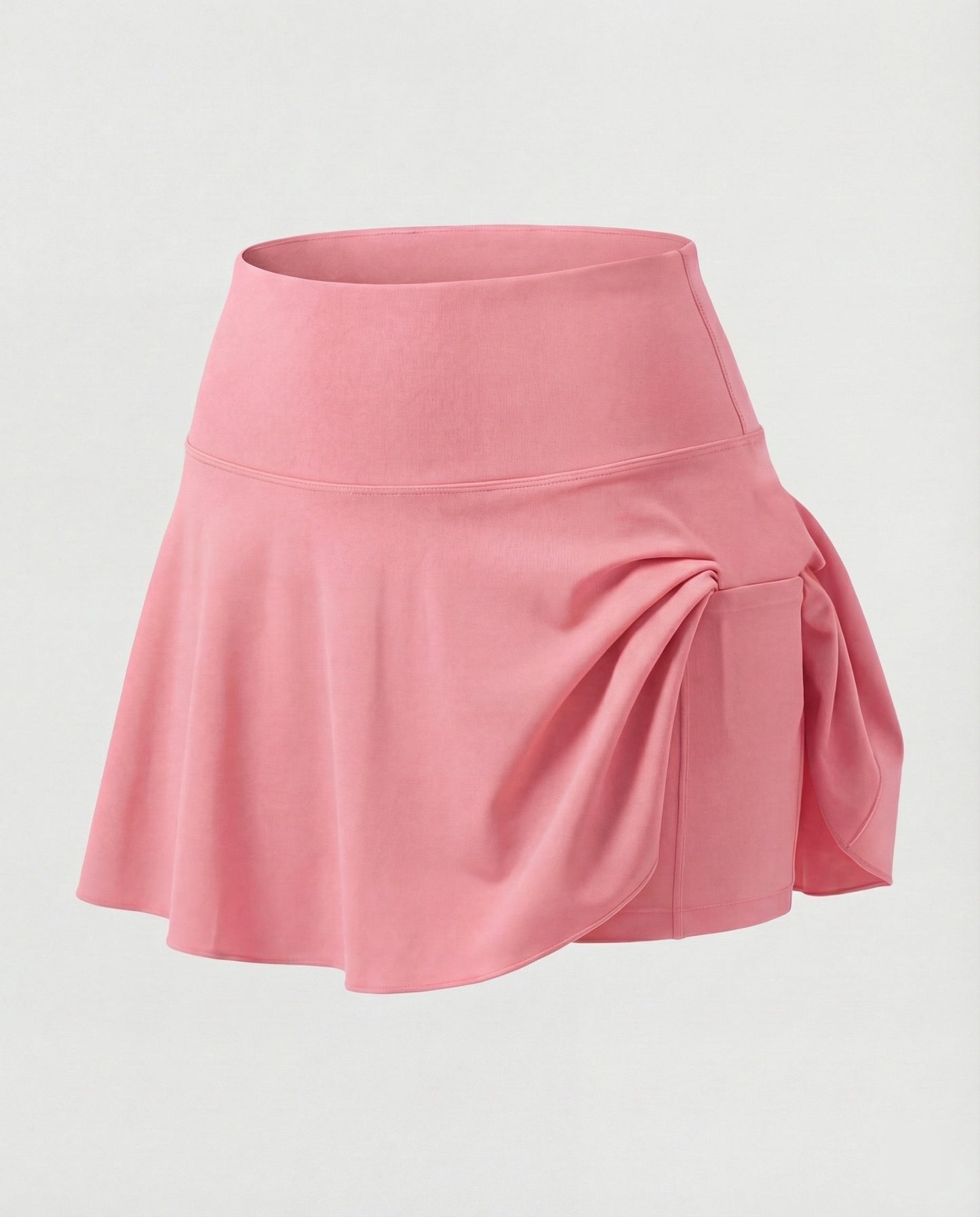 Damen Bade-Skort Hochgeschnitten Mit Seitentasche