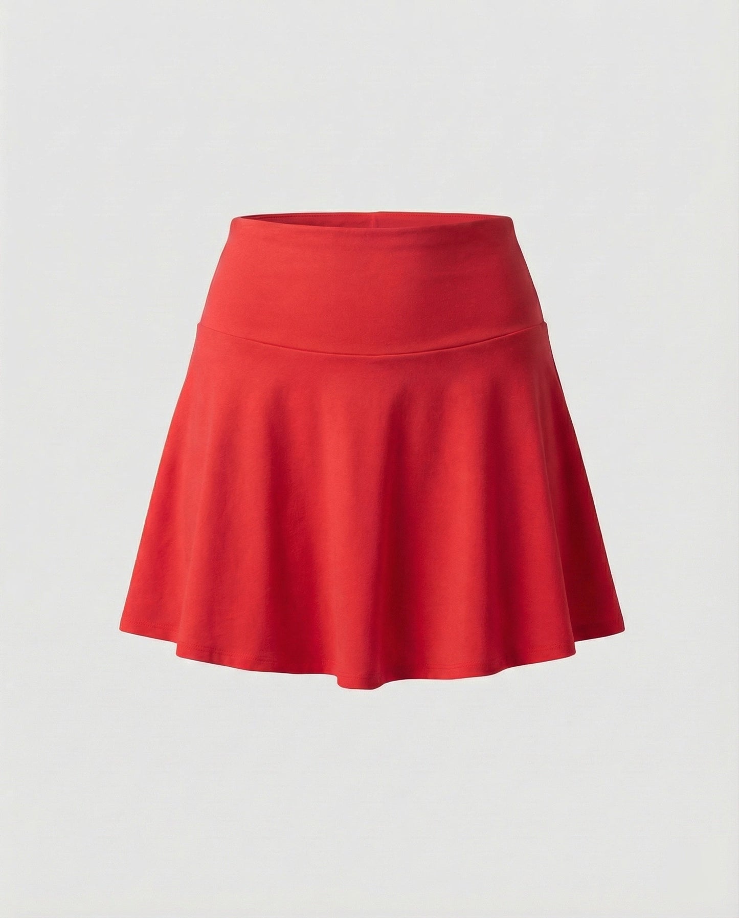 Damen Bade-Skort Hochgeschnitten Mit Seitentasche