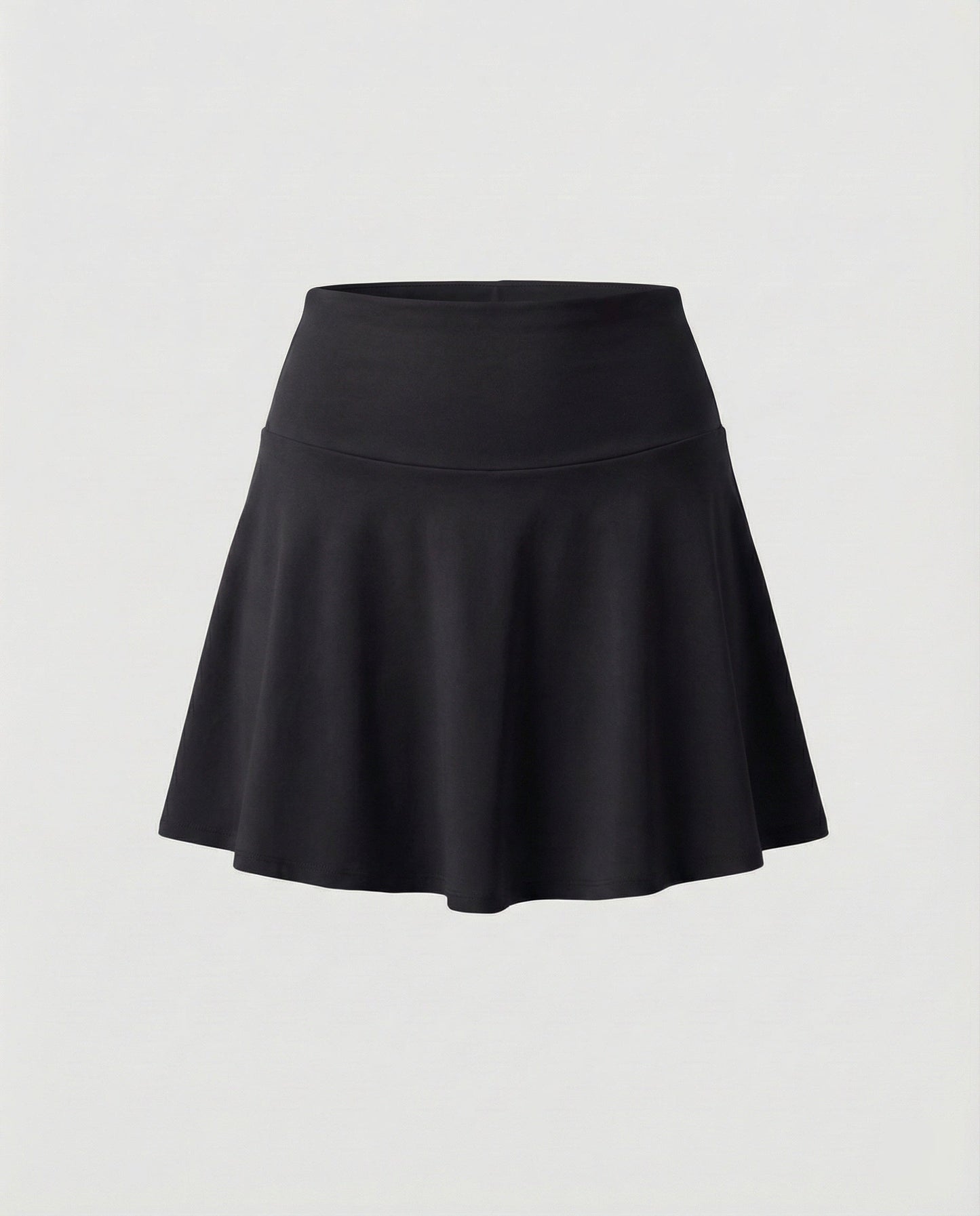 Damen Bade-Skort Hochgeschnitten Mit Seitentasche