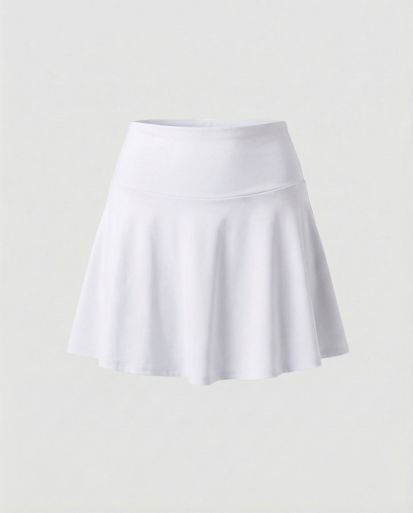 Damen Bade-Skort Hochgeschnitten Mit Seitentasche