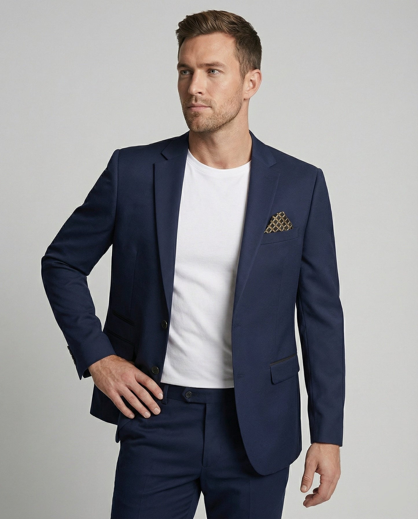 Herren Satinjacke Elegant Modisch - Eveloria
