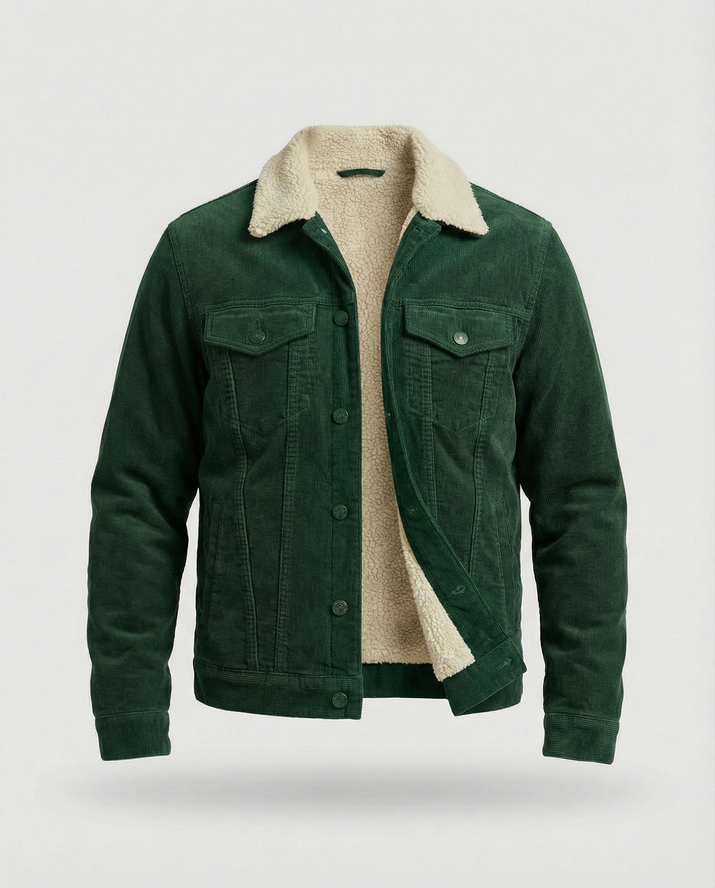 Herren Cordjacke Elegant Braun