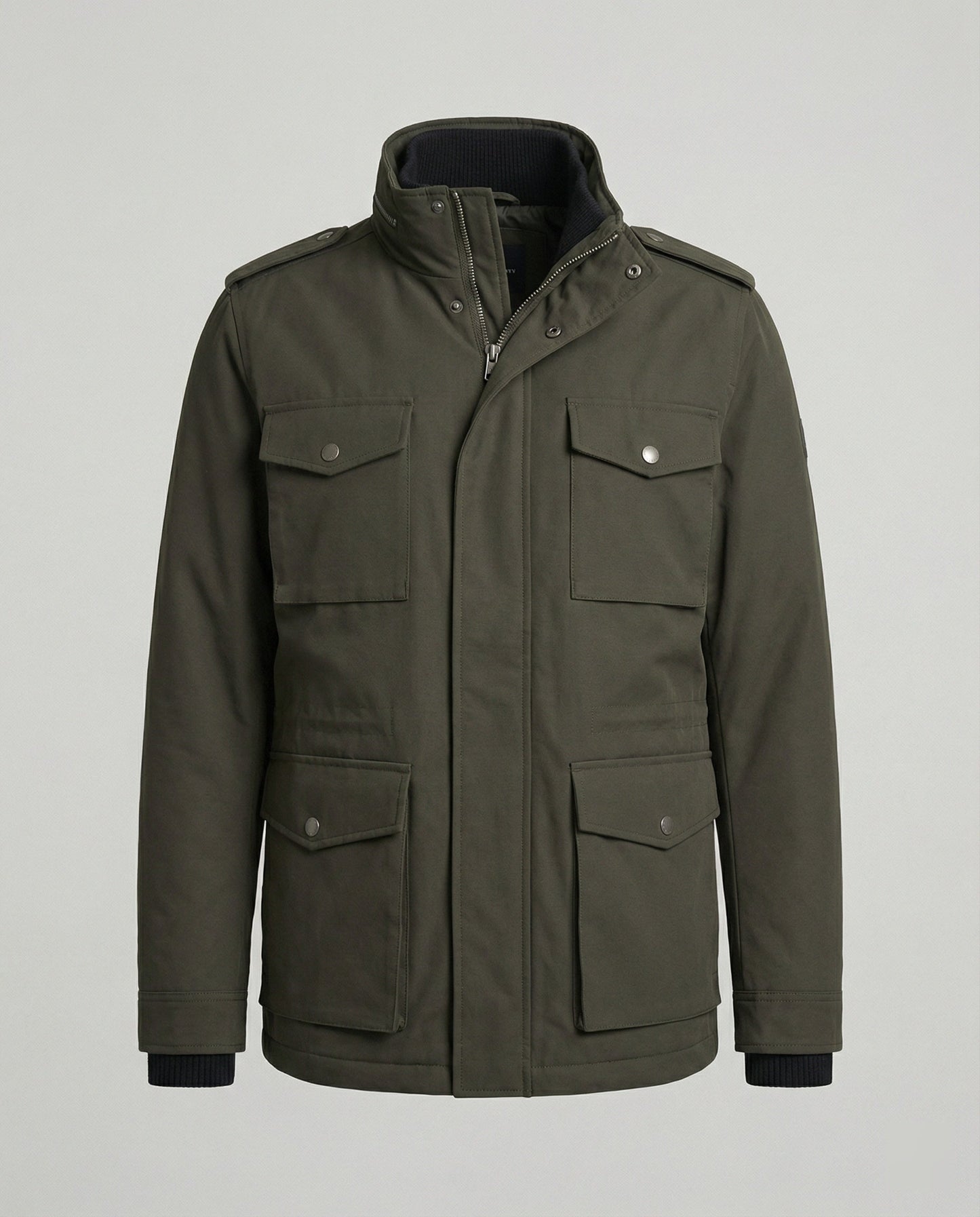 Herren Utility-Jacke Hochkragen
