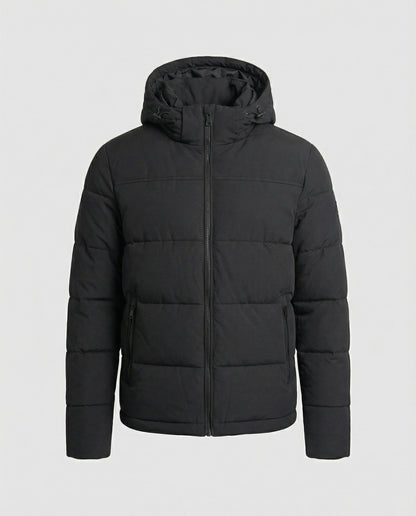 Herren Pufferjacke Warm Winterdaunenjacke
