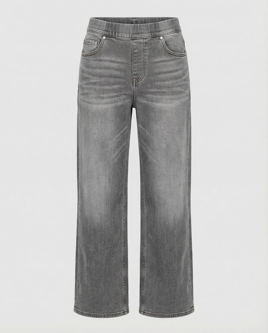 Damen High Waist Flared Jeans - Eveloria